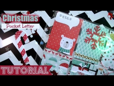 Winter Pocket Letter Tutorial
