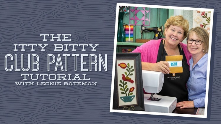 Working with Wool - The Itty Bitty Club Pattern with Jenny and Leonie Bateman