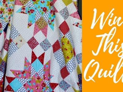 A Wallflower Quilt Giveaway + Tips for Continuous Curve Quilting