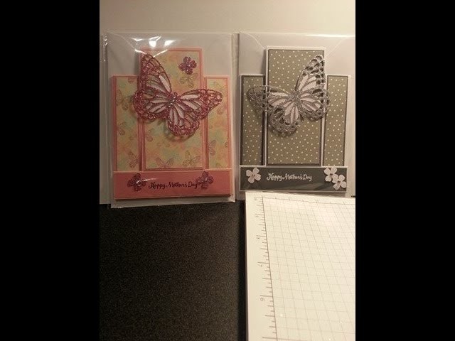 Centre step mothers day card using stampin up products