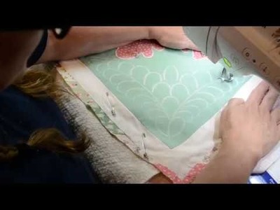EPISODE 7 - Free motion quilting - My project for this morning