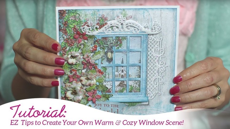 EZ Tips to Create Your Own Warm & Cozy Window Scene
