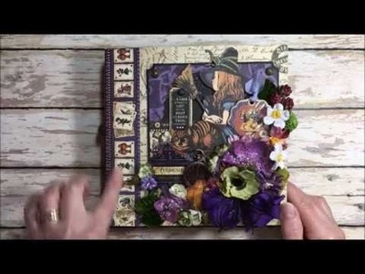 Halloween In Wonderland Mini Album Video, Halloween in Wonderland, by Kathy Clement, Product by Grap