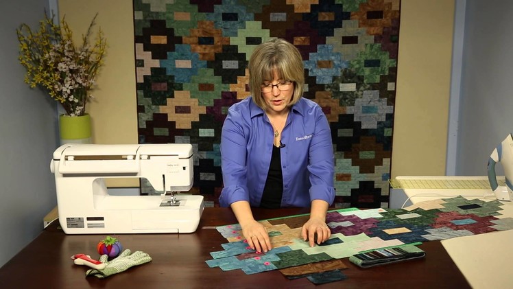 How to Make Quilting Quickly's "Mineral Springs" Quilt: An Interconnected Block Patchwork Quilt
