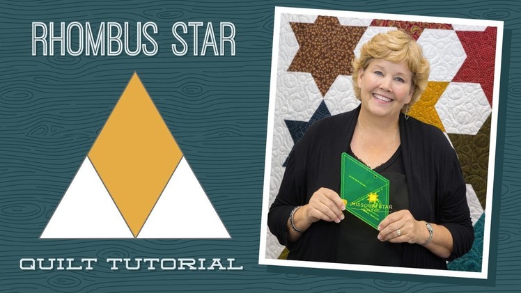 Make a Rhombus Star Quilt With Jenny!