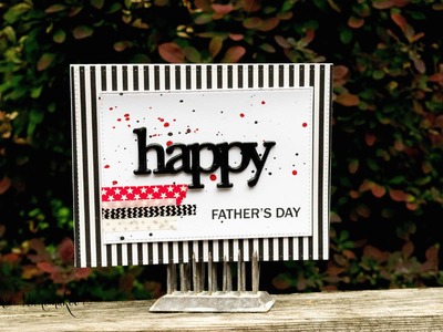 Masculine Card Collaboration - Father's Day Card
