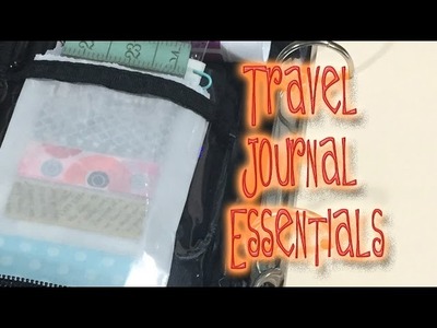 Mini Travel Kit - Travel Journaling Essentials