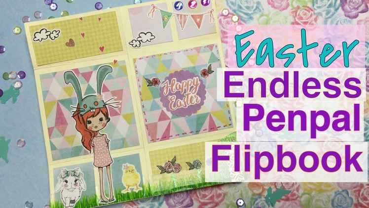 Penpal Flipbook. Easter endless.neverending♥ JamisonReidDesigns  | I'm A Cool Mom