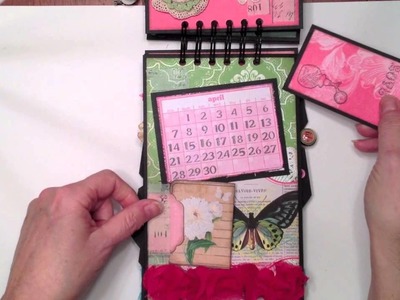 Pink Paislee 2013 Junk Calendar