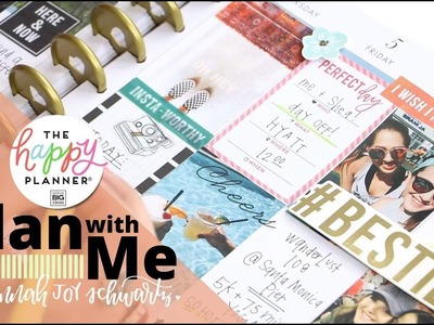 Plan With Me! The BIG Happy Planner®. Feat: Hannah Joy!