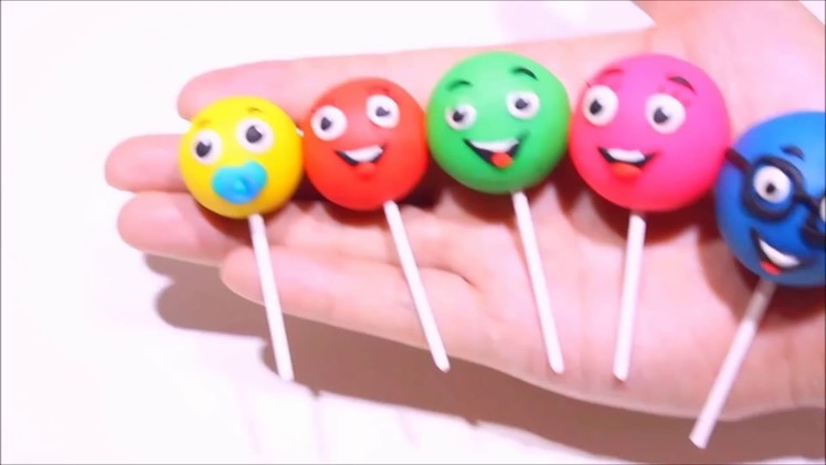 Play Doh Parody Song ♪ Finger Family ♪ Play Doh Lollipops