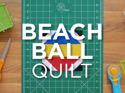 Quilt Snips Mini Tutorial - Beach Ball Quilt