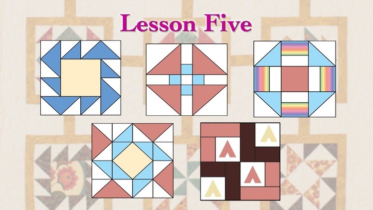 Quilt Tribe May "Lesson Five"