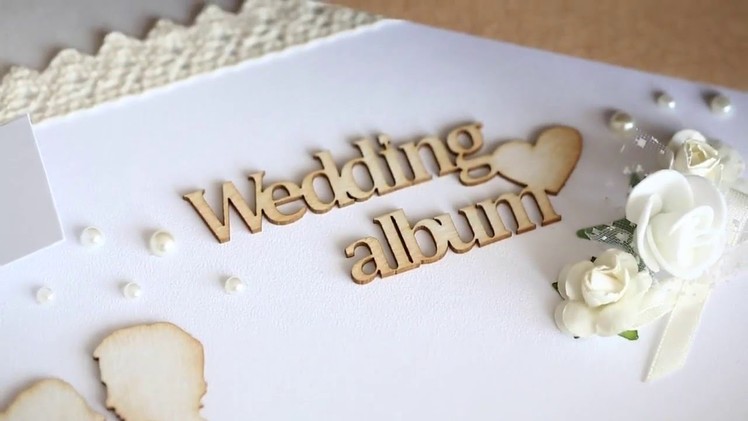 Scrapbook wedding album - Scrapdesign