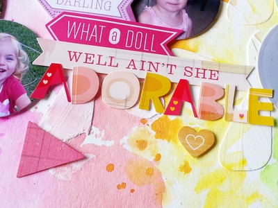 Scrapbooking Mixed Media Process- Game On!