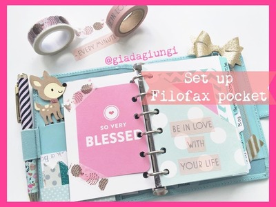 Set up Filofax pocket- ita