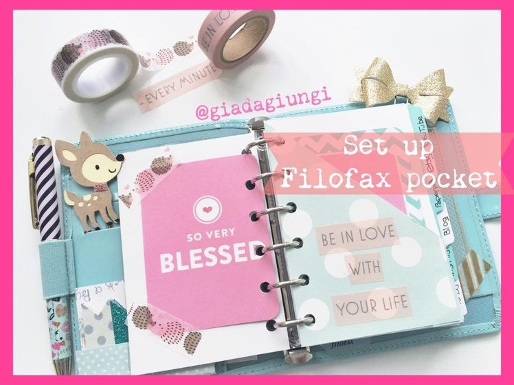 Set up Filofax pocket- ita