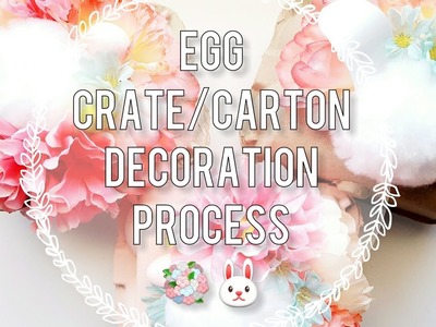 Target One Spot Egg Crate. Decoration Process Video. Real Time ????????