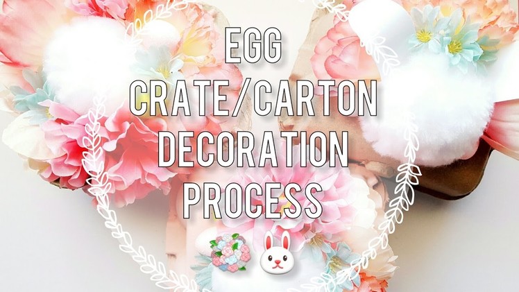 Target One Spot Egg Crate. Decoration Process Video. Real Time ????????