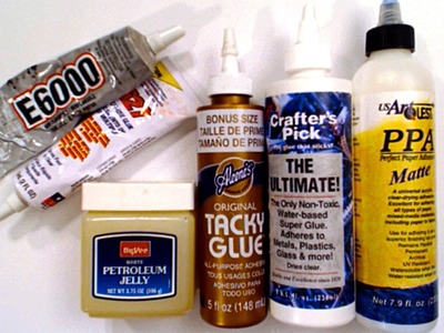 Tips 'n Tricks: Favorite Glues - HowToGetCreative with Barb Owen