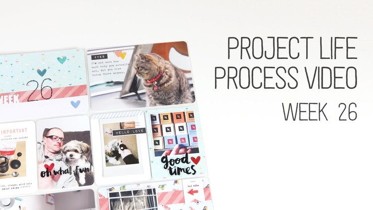 Week 26 Project Life Process