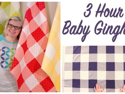 3 Hour Baby Gingham - FREE PATTERN