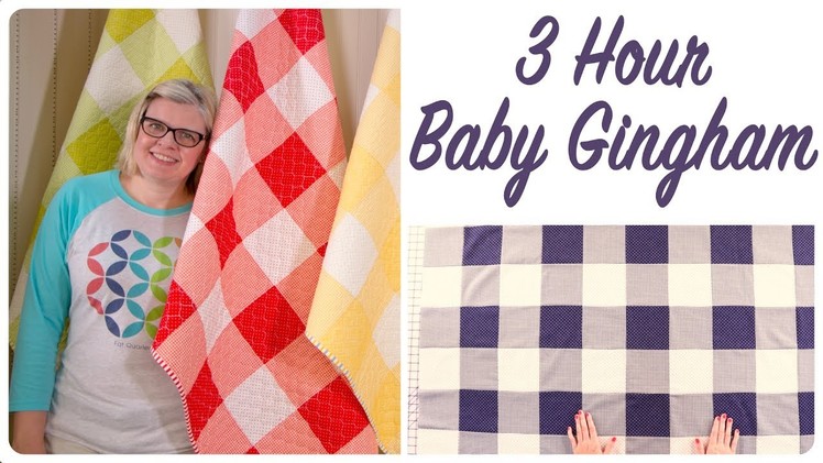 3 Hour Baby Gingham - FREE PATTERN