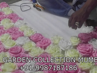 ARTIFICIAL FLOWER WALL DECORATION MAKER IN MUMBAI - SS GARDEN COLLECTION