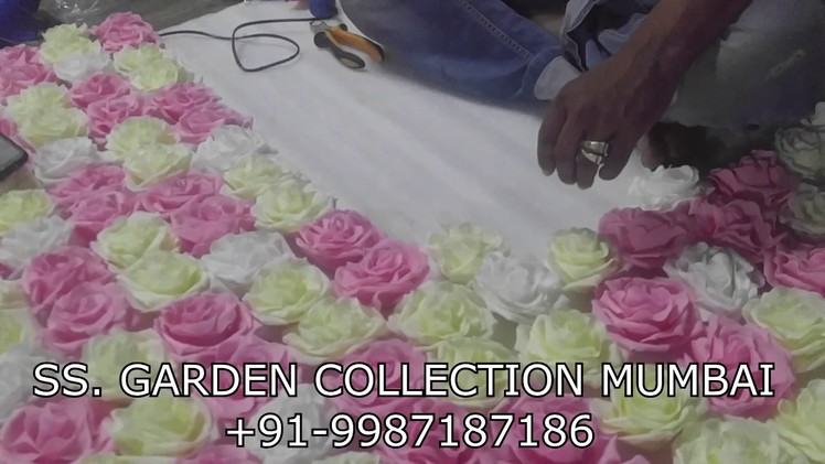 ARTIFICIAL FLOWER WALL DECORATION MAKER IN MUMBAI - SS GARDEN COLLECTION