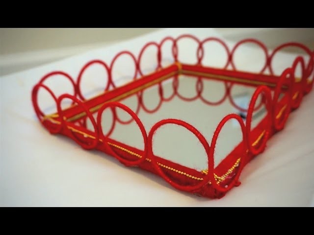 Bangles Tray For Decoration.Best Out of waste