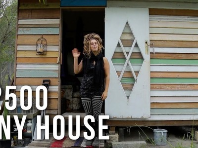 Beautiful Rustic Tiny House with Geodesic Dome Window