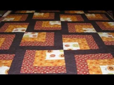 Beginner quilt blocks easy log cabin quilt