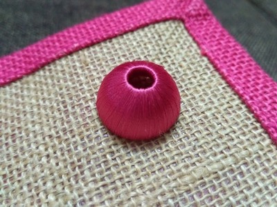Best Silk Thread Jhumka Wrapping Technique