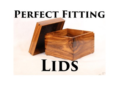 Build a Box Upside Down - Perfect Fitting Lids Every Time