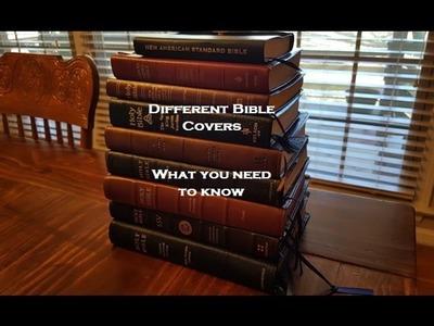 Different Bible Covers - What you need to know.