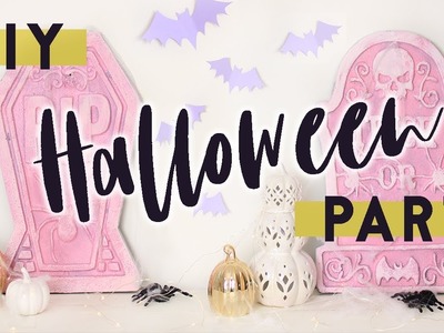 DIY Halloween Party on a Budget! EASY DIY Halloween Party Decorations and Treats for 2017