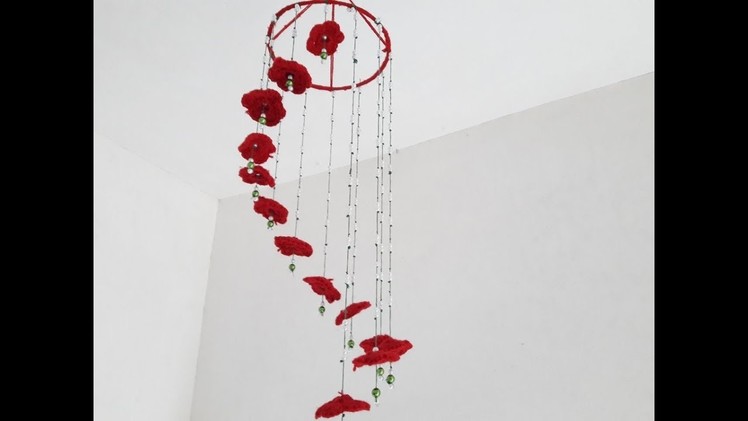DIY HOW TO MAKE Wall Hanging Woolen room decoration ART.CREATIVITY