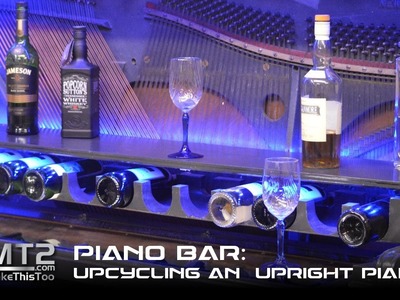 DIY Piano Bar: Upcycled Upright Piano Build