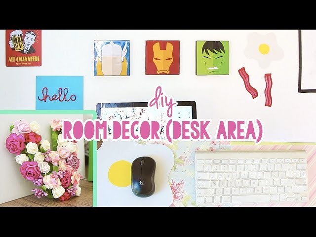DIY&TIPS ROOM DECOR(Desk Area) INDONESIA