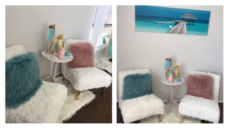 DIY Z GALLERIE INSPIRED FUR CHAIRS