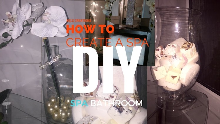 DIYs~HOW TO CREATE ZEN.SPA Inspired BATHROOM