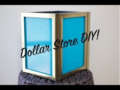 Dollar Store DIY Ep. 33 - How To DIY Picture Frame Lantern