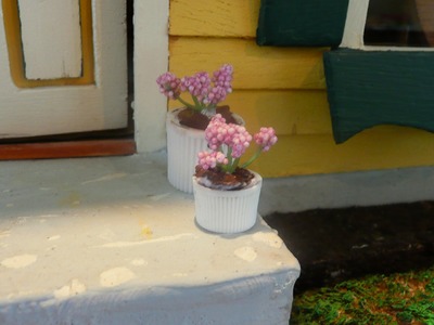 Dollhouse Miniature Plant Pot