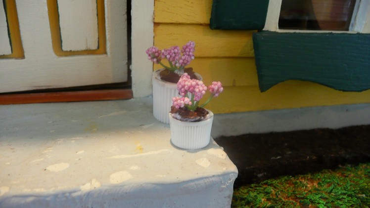 Dollhouse Miniature Plant Pot