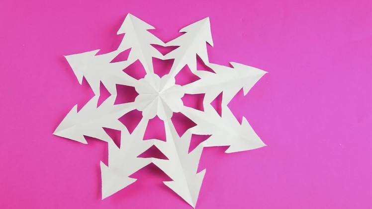 Don't watch this video. How to make paper Snowflake ❄ №8