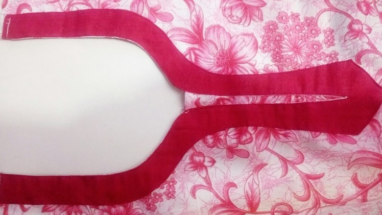 Easy and simple Designer neckline