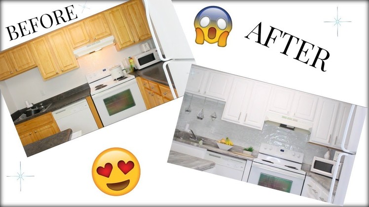 EXTREME KITCHEN MAKEOVER!! FOR A SMALL APARTMENT!!