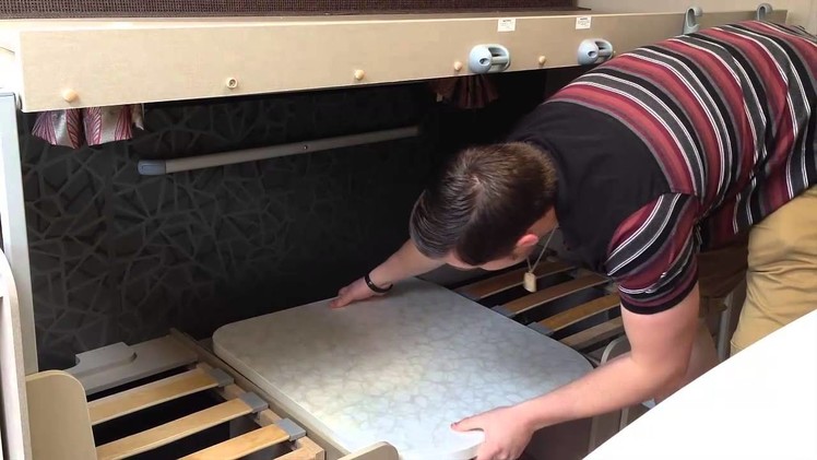 How to build caravan bunk beds
