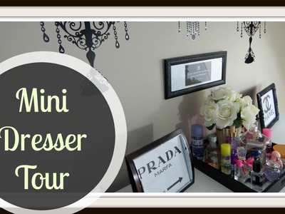 How to Decorate A Dresser! Quick, Easy, Inexpensive Tips!