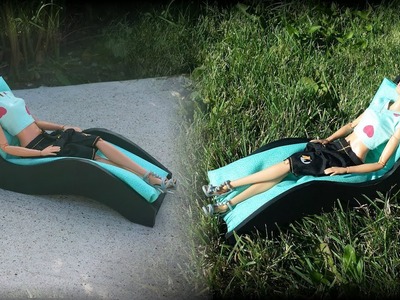 How to make a Doll Outdoor Lounge Chair